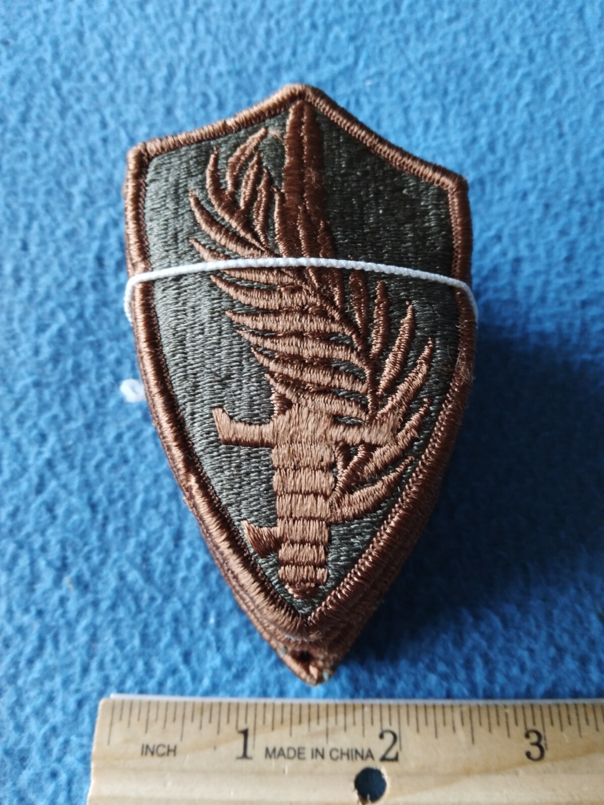 BUNDLE OF 20 - DESERT ARMY CENTRAL COMMAND COMBAT PATCHES - NEW GREEN