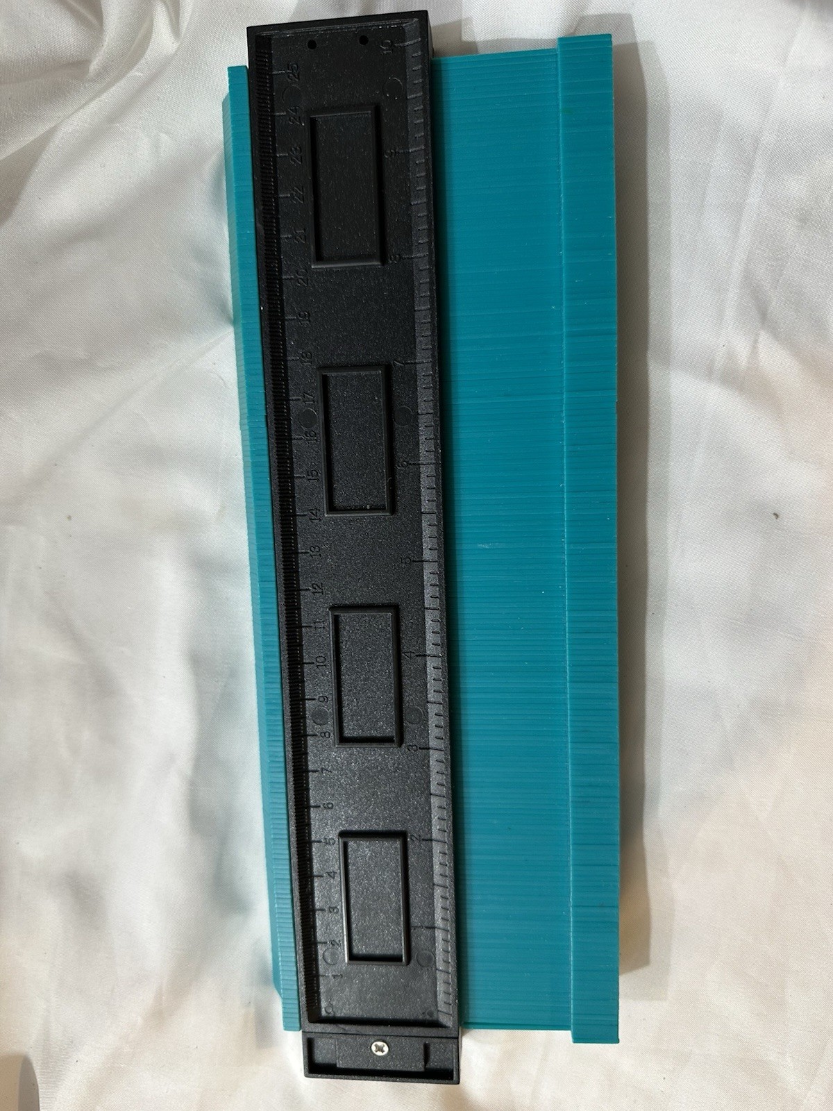 Irregular Contours Gauge Arc Ruler 25cm/10in Plastic Scale Template Curvature