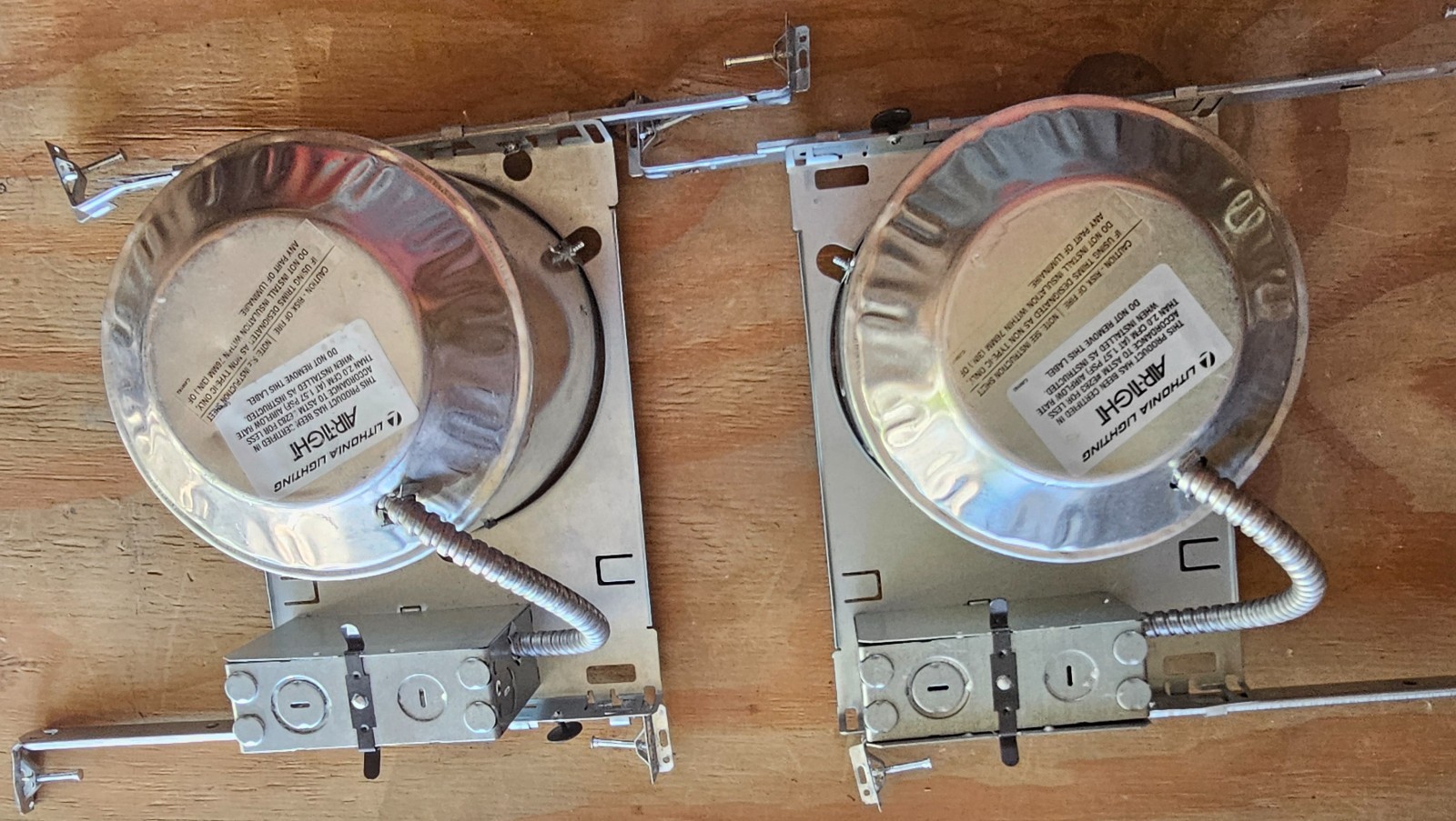 2-Contractor Select L7X Series 6" Air Tight Remodel Incandescent Recessed Hsng