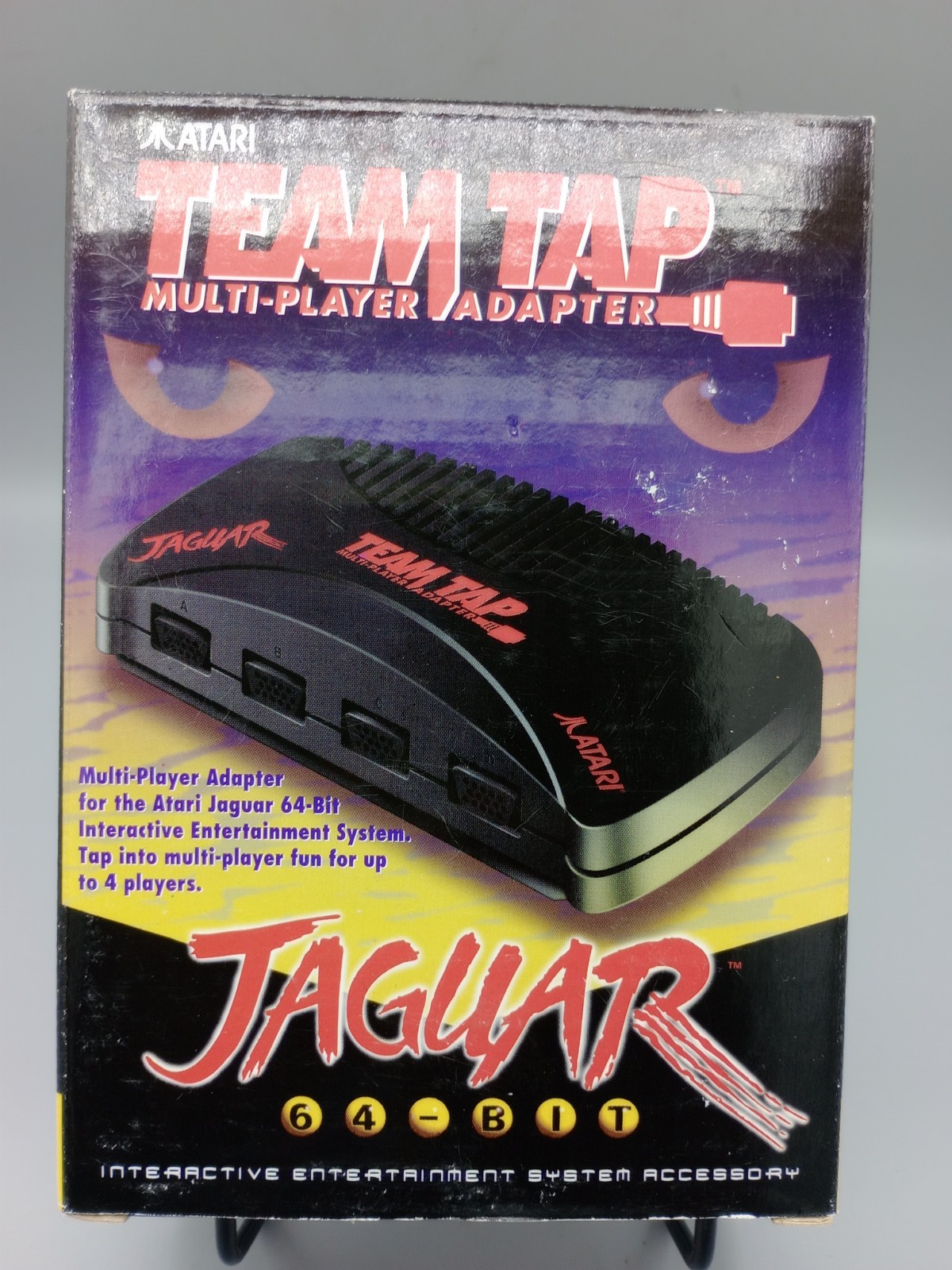 TEAM TAP Atari Jaguar Multi Player Adapter For Jaguar 64-Bit - NEW