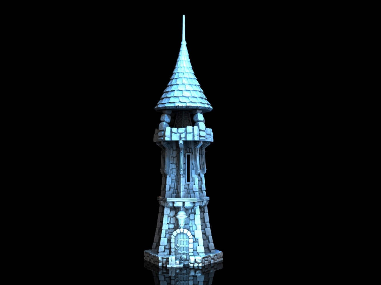 Adrian-3DP4U - New Foundland Tower - 28mm