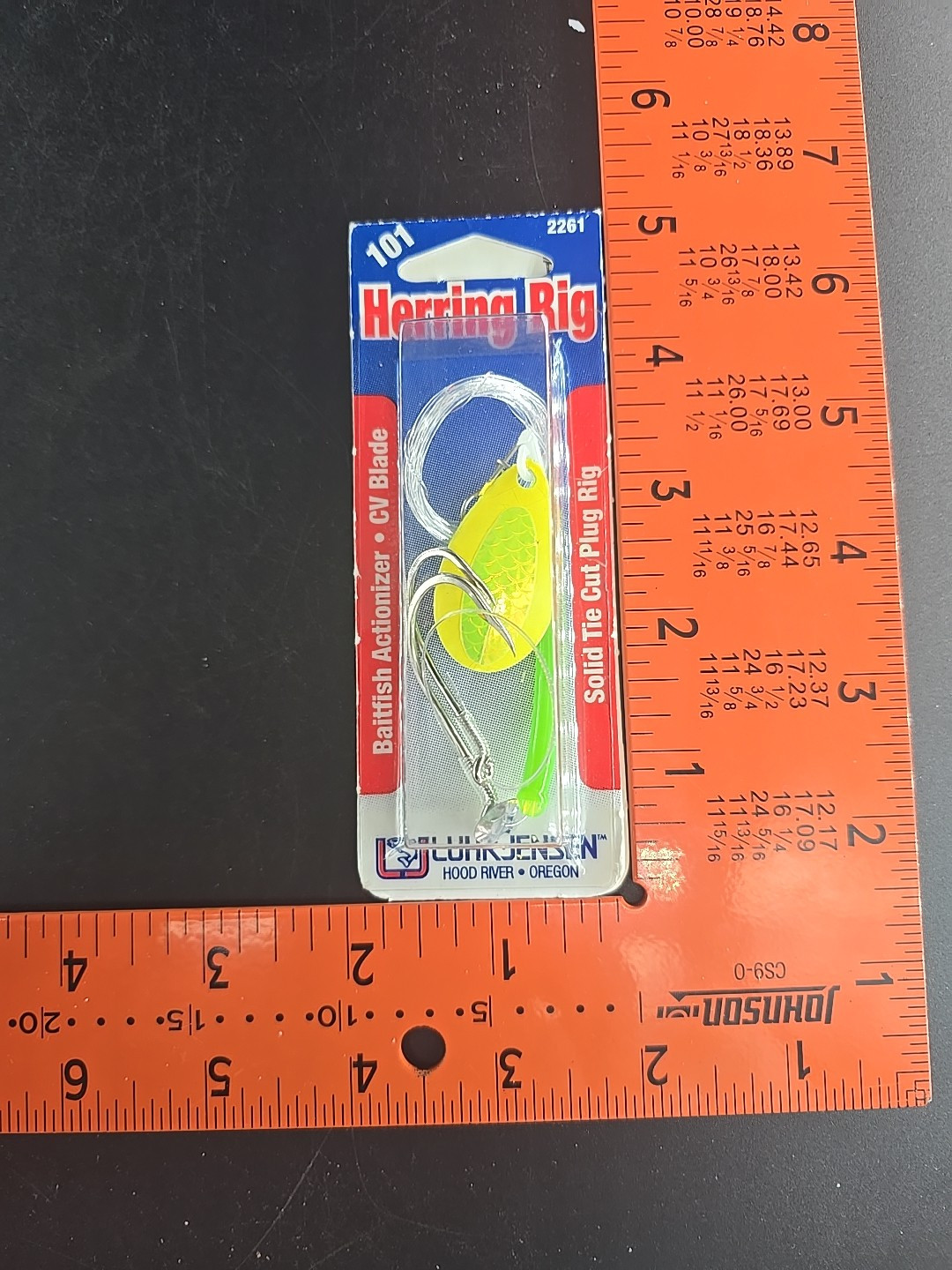 Luhr Jensen Herring Rig Chart/Fish Scale