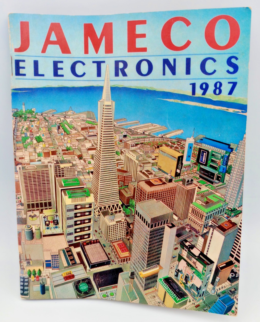 VTG 1987 Jameco Electronics Catalog Apple Tandy TRS-80 Intel IBM Retro Tech READ