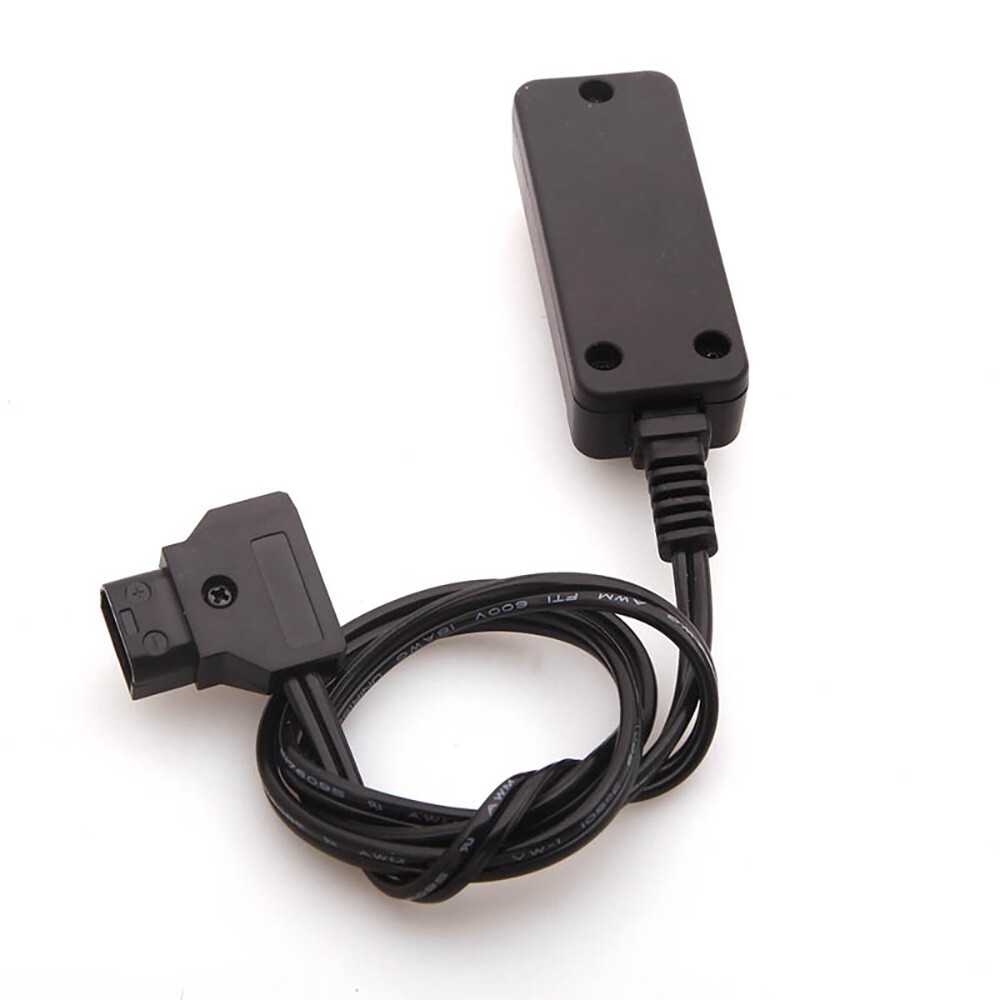 Male D-Tap Power Tap to 4 Female D-Tap P-Tap Hub Adapter Spring Cable for Sony