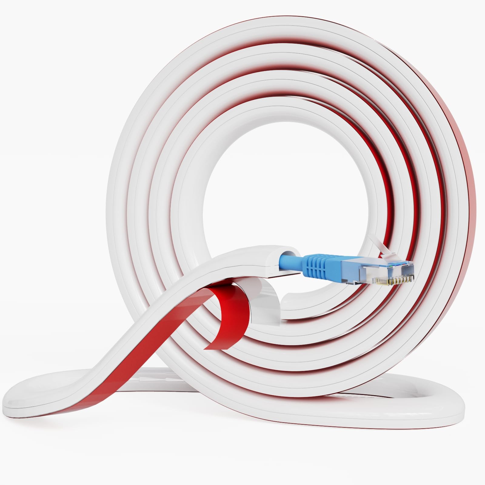 Cord Hider Raceway Kit, 78 inch Wall Cable Hider for 1 Cable, Silicone Materi...