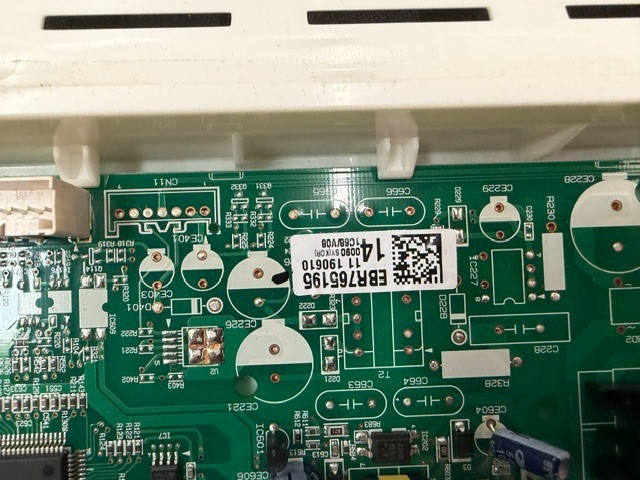 LG Dryer Electronic Control Board EBR76519514