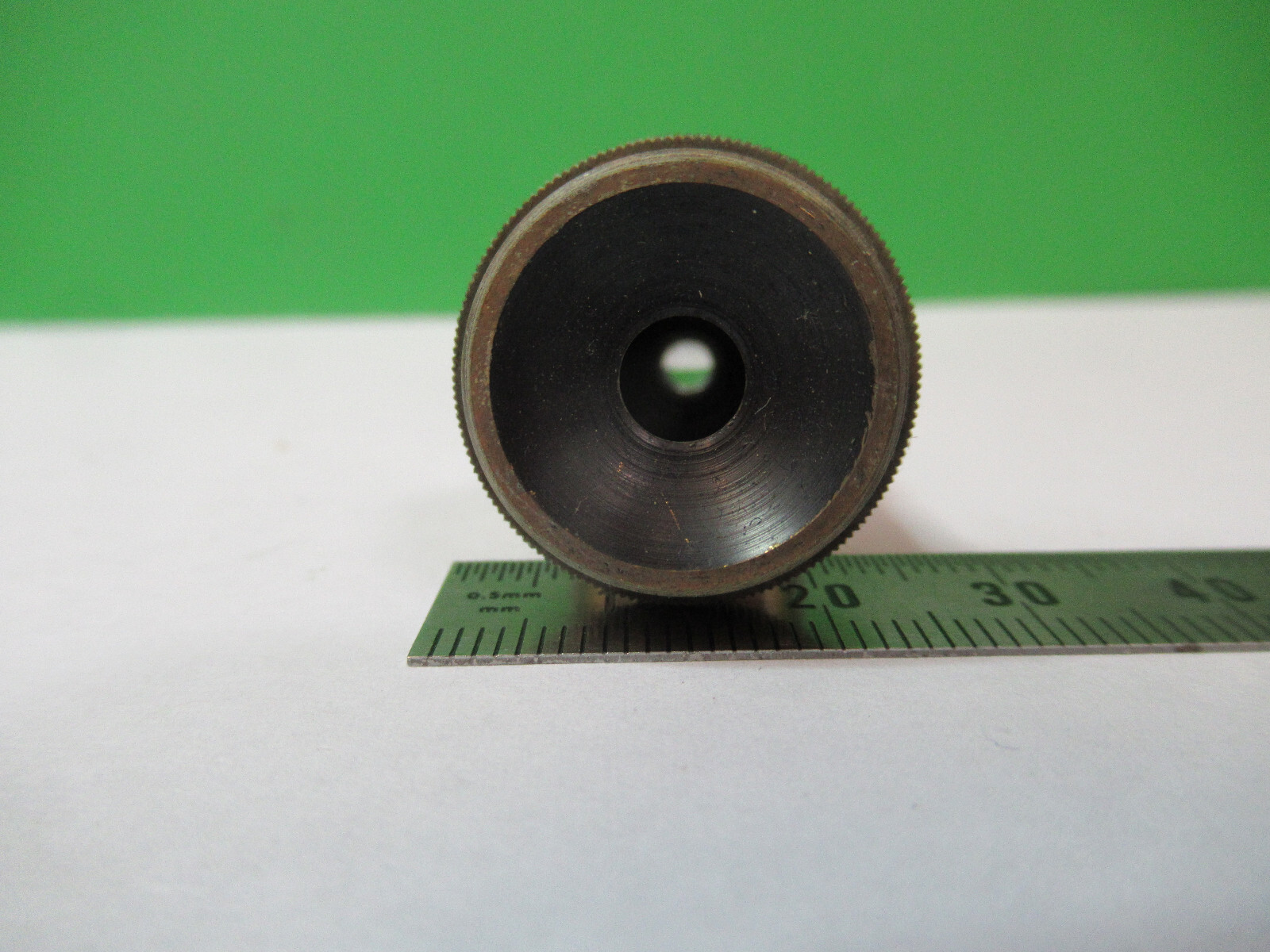 ANTIQUE BRASS SPENCER 95X LENS OBJECTIVE MICROSCOPE PART AS PICTURED &R2-A-22