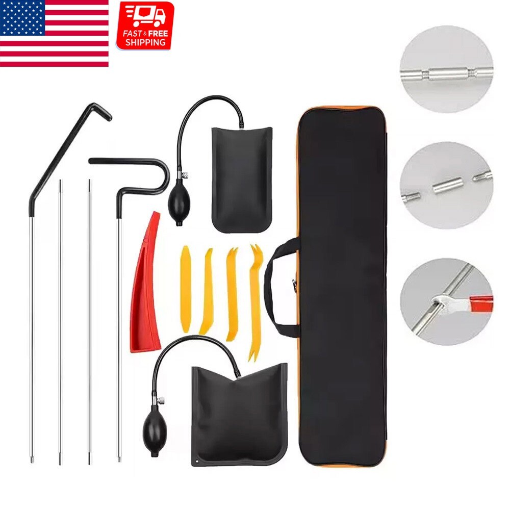 NEW Car Repair Tool Kit 12 PCS Professional Emergency Tool Kits with carry Bag ]