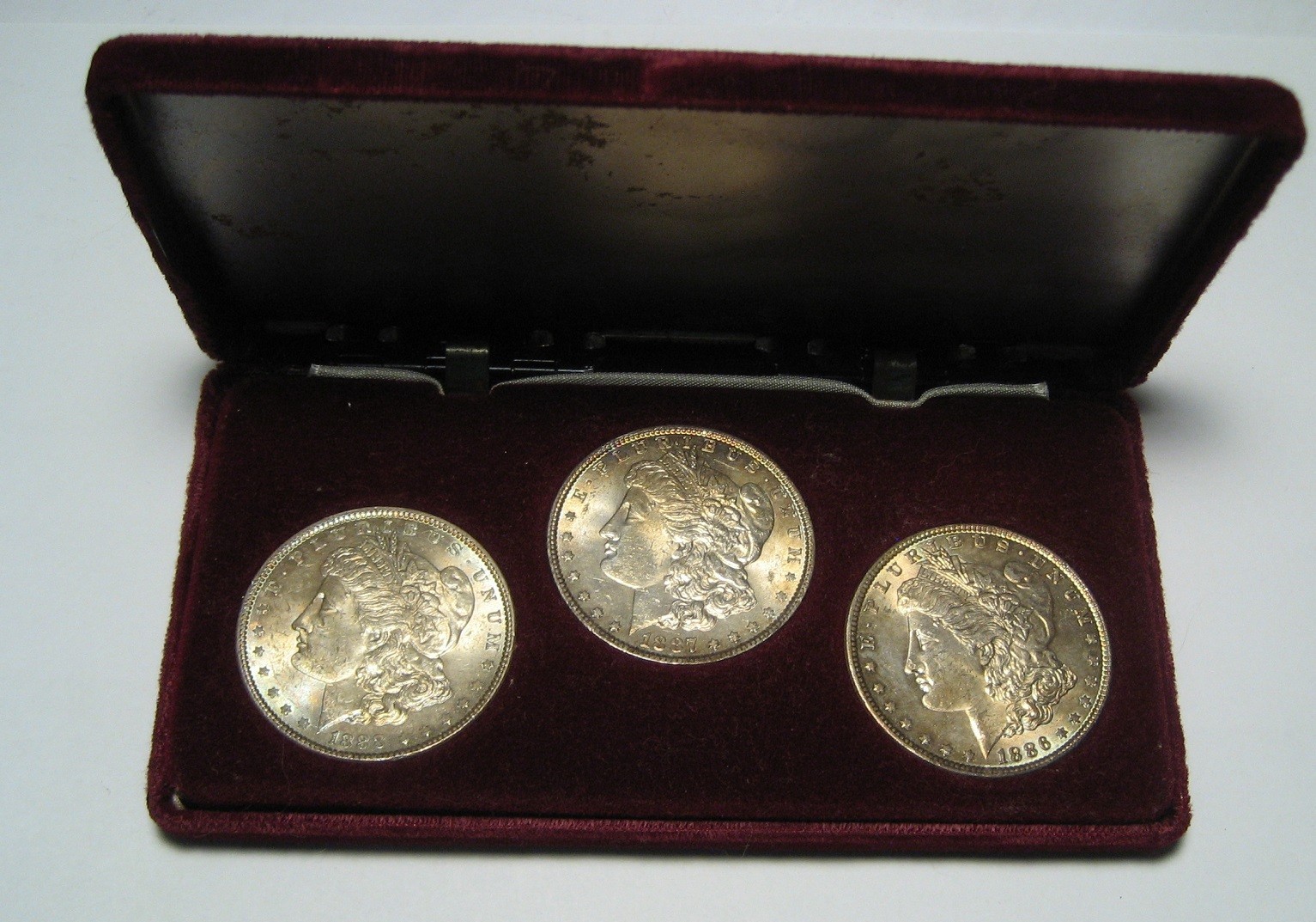 = 1886 1887 1888 BU+ MORGAN Dollars, Nice Details & EYE Appeal, FREE Shipping
