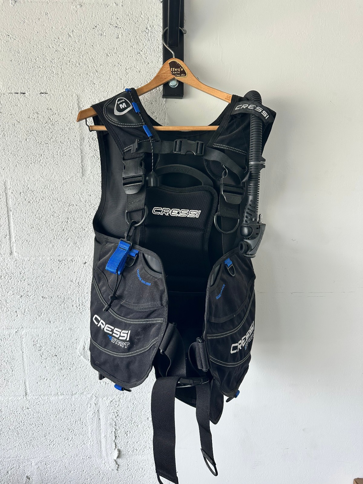 Cressi Start BCD Buoyancy Compensator Vest Size Medium Scuba Diving BC Inflator