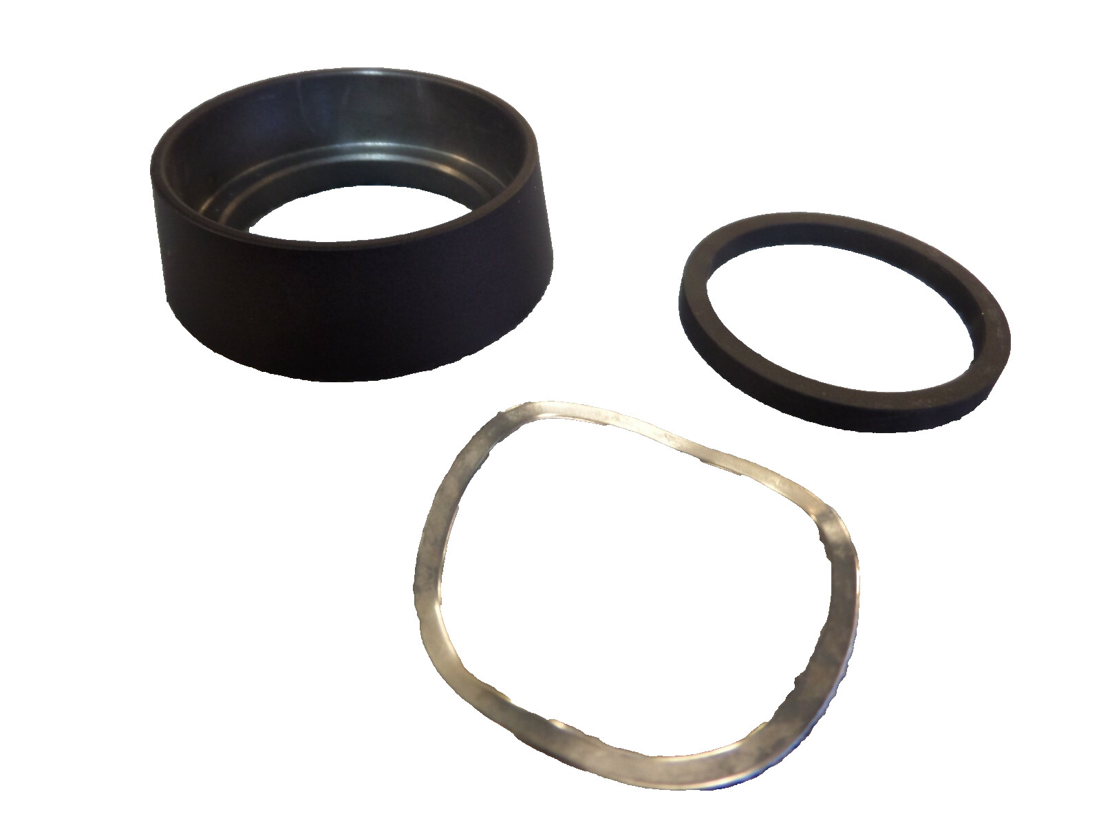 MORTISE CYLINDER HARDENED STEEL SECURITY COLLAR DARK BRONZE FINISH GMS COL6