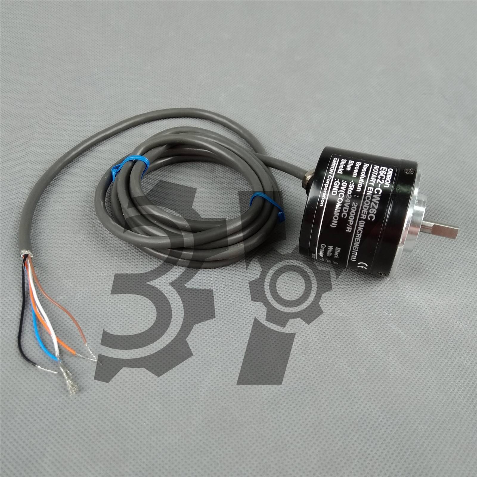 New Omron E6C2-CWZ6C 2000P/R E6C2CWZ6C Rotary Encoder