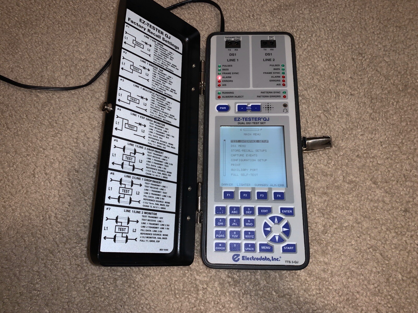 Electrodata TTS 3-QJ (Electrodata) COMMUNICATION TEST SET