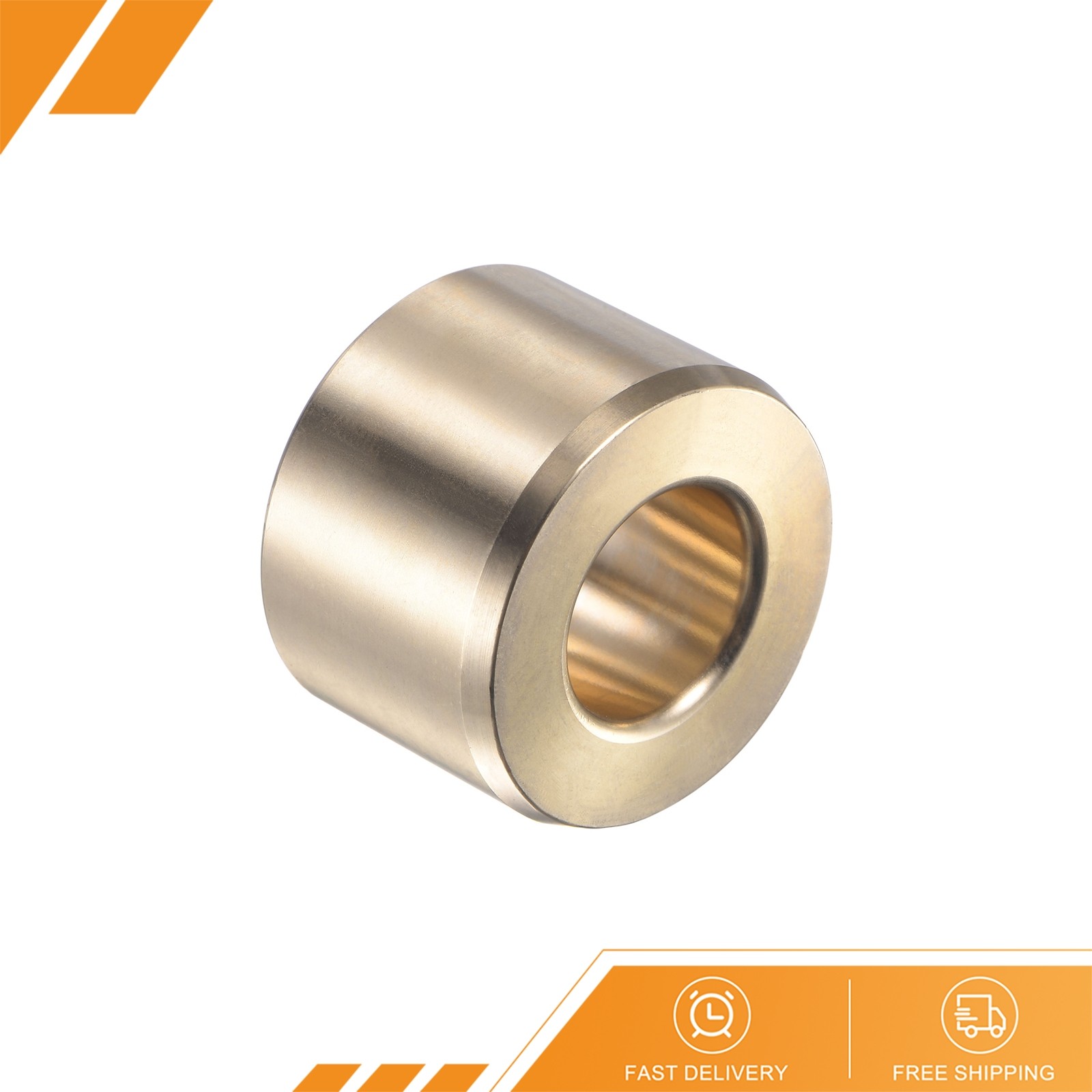 Sleeve Bearings - 5/8" x 1-1/4" x 7/8" Wrapped Oilless Bushings Cast Brass