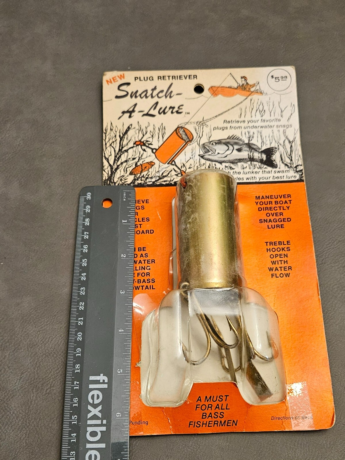 Vintage New Snatch-A-Lure Plug Retriever for All Fisherman