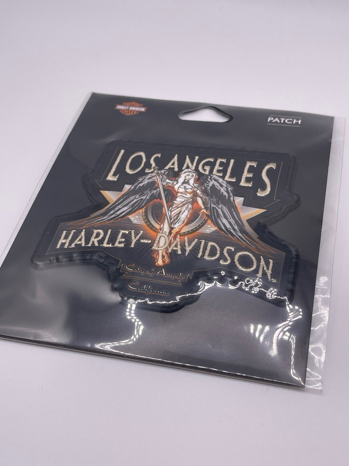 Los Angeles Harley-Davidson Patch - City Of Angels - NEW - Dealer Closed