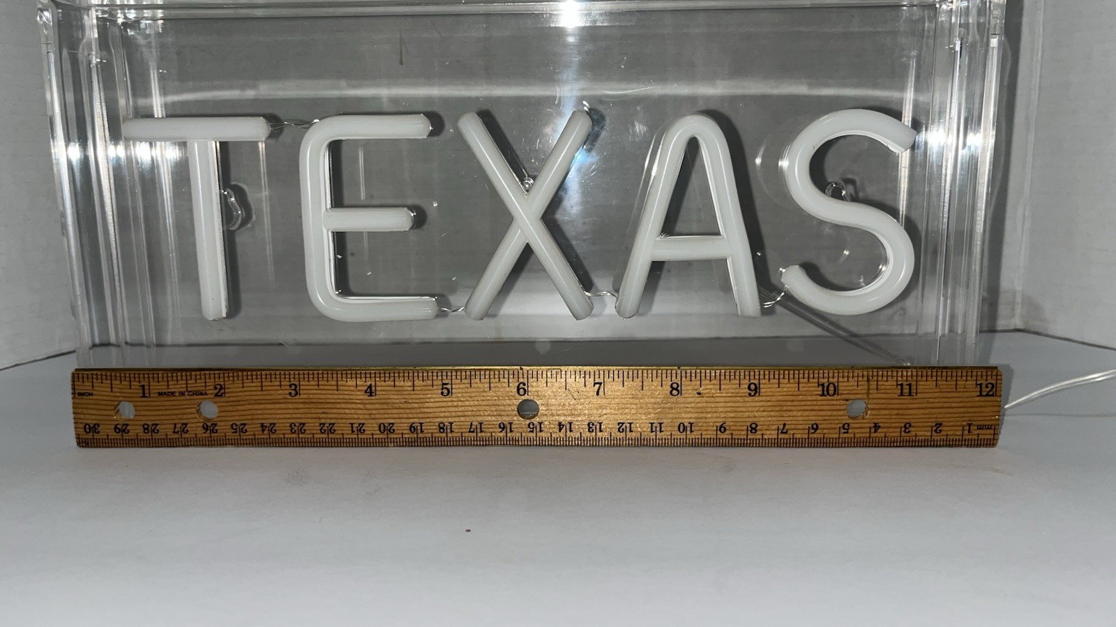LED sigh “Texas” Battery Operated