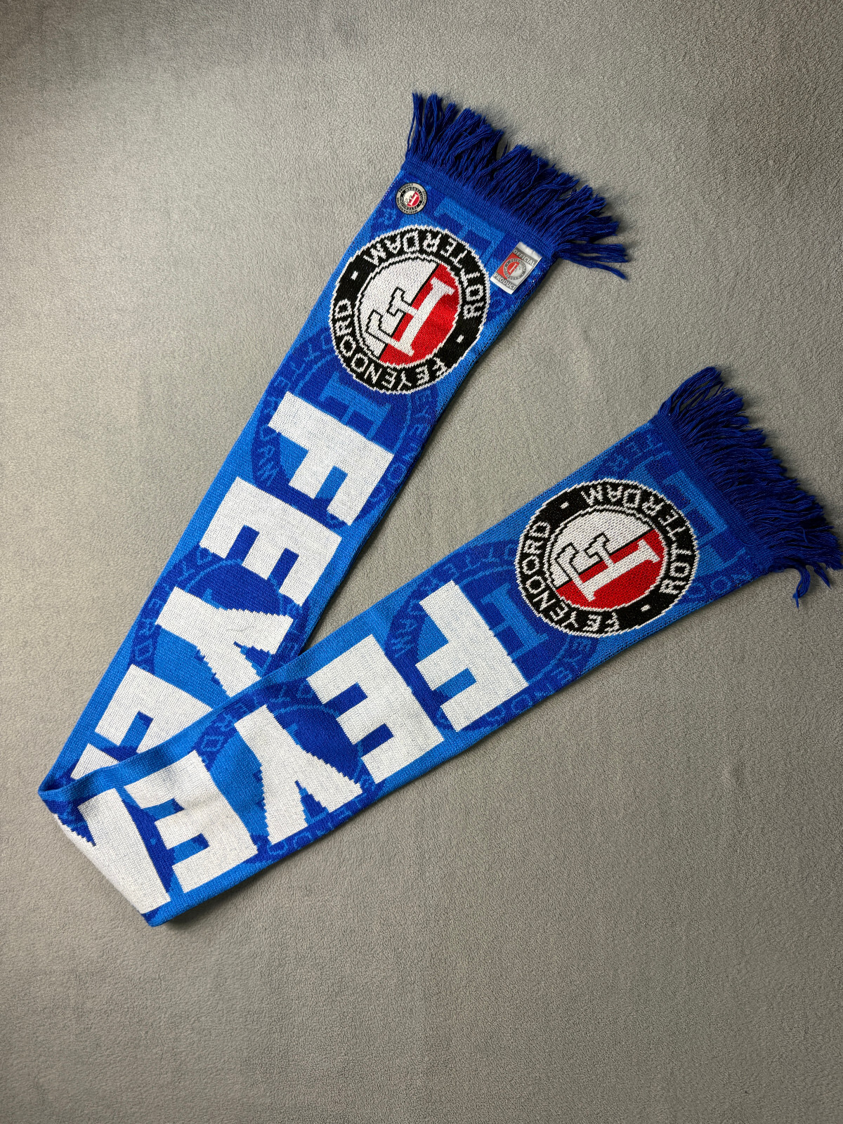 Feyenoord Official Product Fan Scarf Stadium Blue