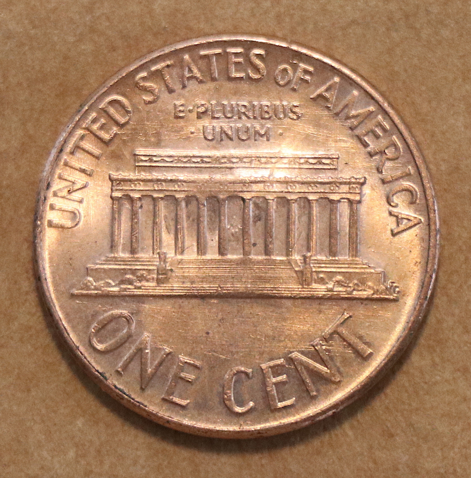 1967 Lincoln Memorial cent BU