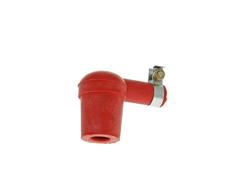 spark plug cap racing silicone red