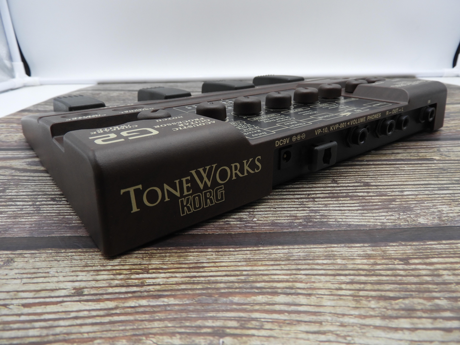 KORG TONEWORKS G2 Acoustic Guitar Processor Multi Effect Pedal from japan