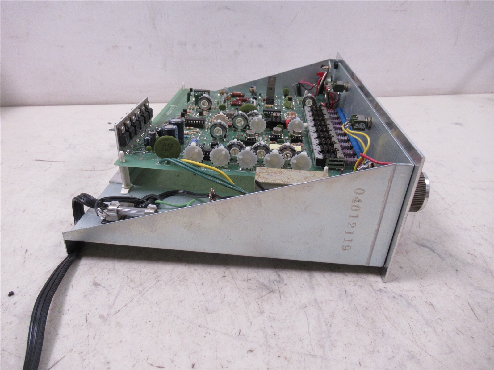 ECI Energy Concepts Function Generator 40600 Plug In Module Oscilloscope Chassis