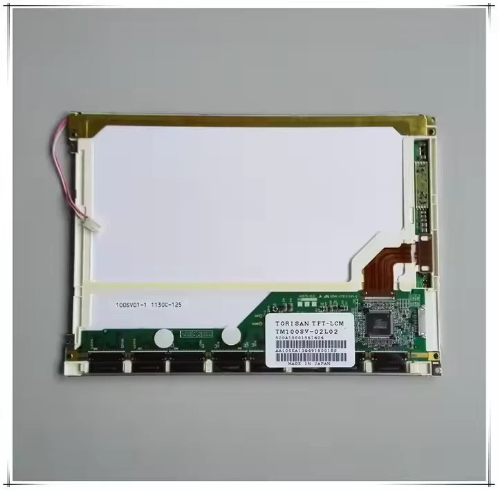 10" TM100SV-02L02 LCD Display Screen For TORISAN Industrial LCD Panel 800x600