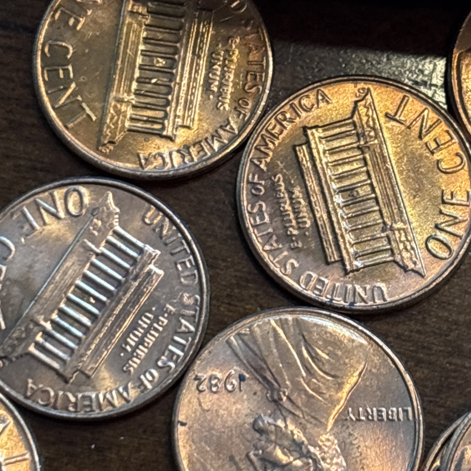 1982-P Lincoln Cent COPPER LARGE DATE UNCIRCULATED 1 COIN FROM ROLL #281