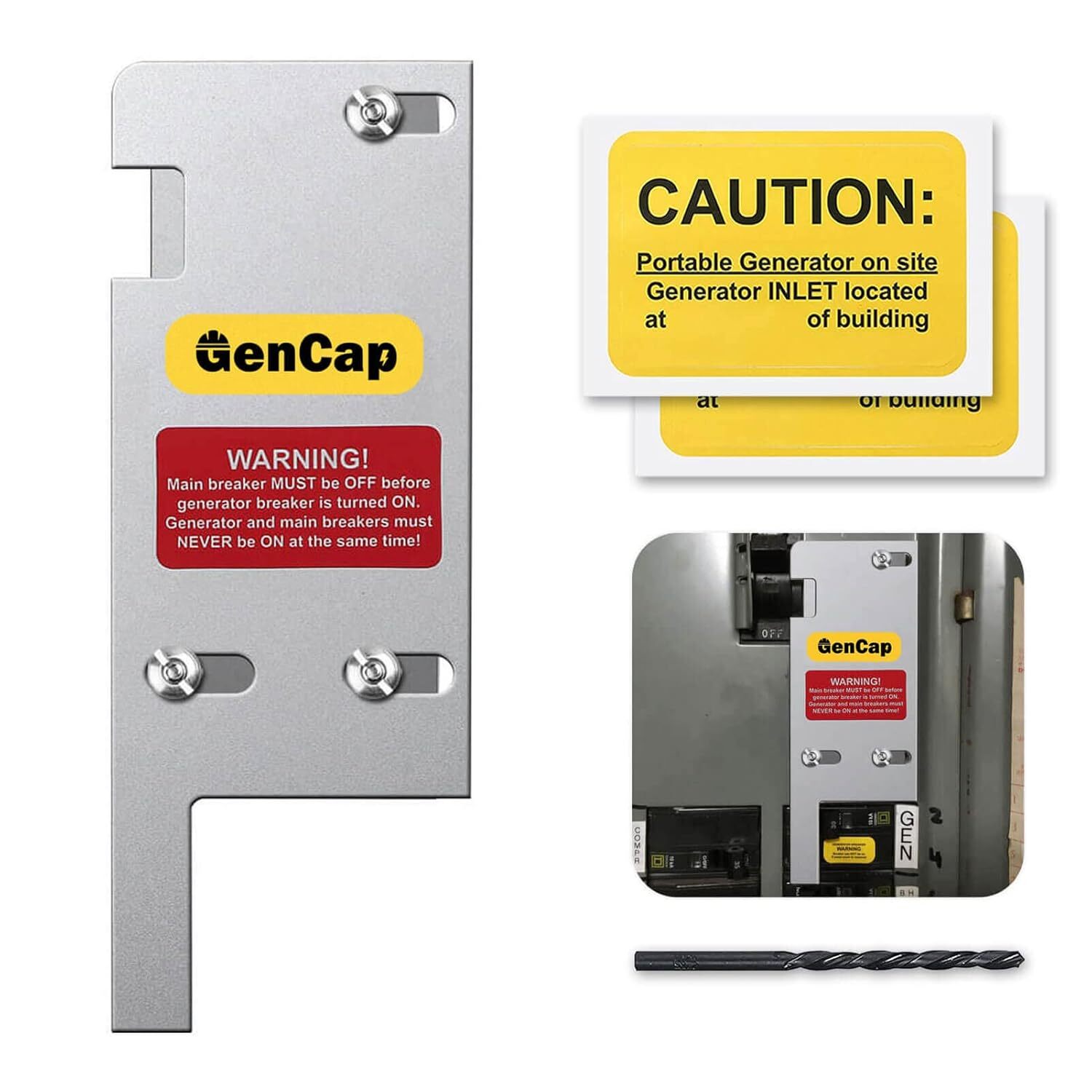 Interlock Kit For Square D 150 200 Amp Breakers Safe Generator Use