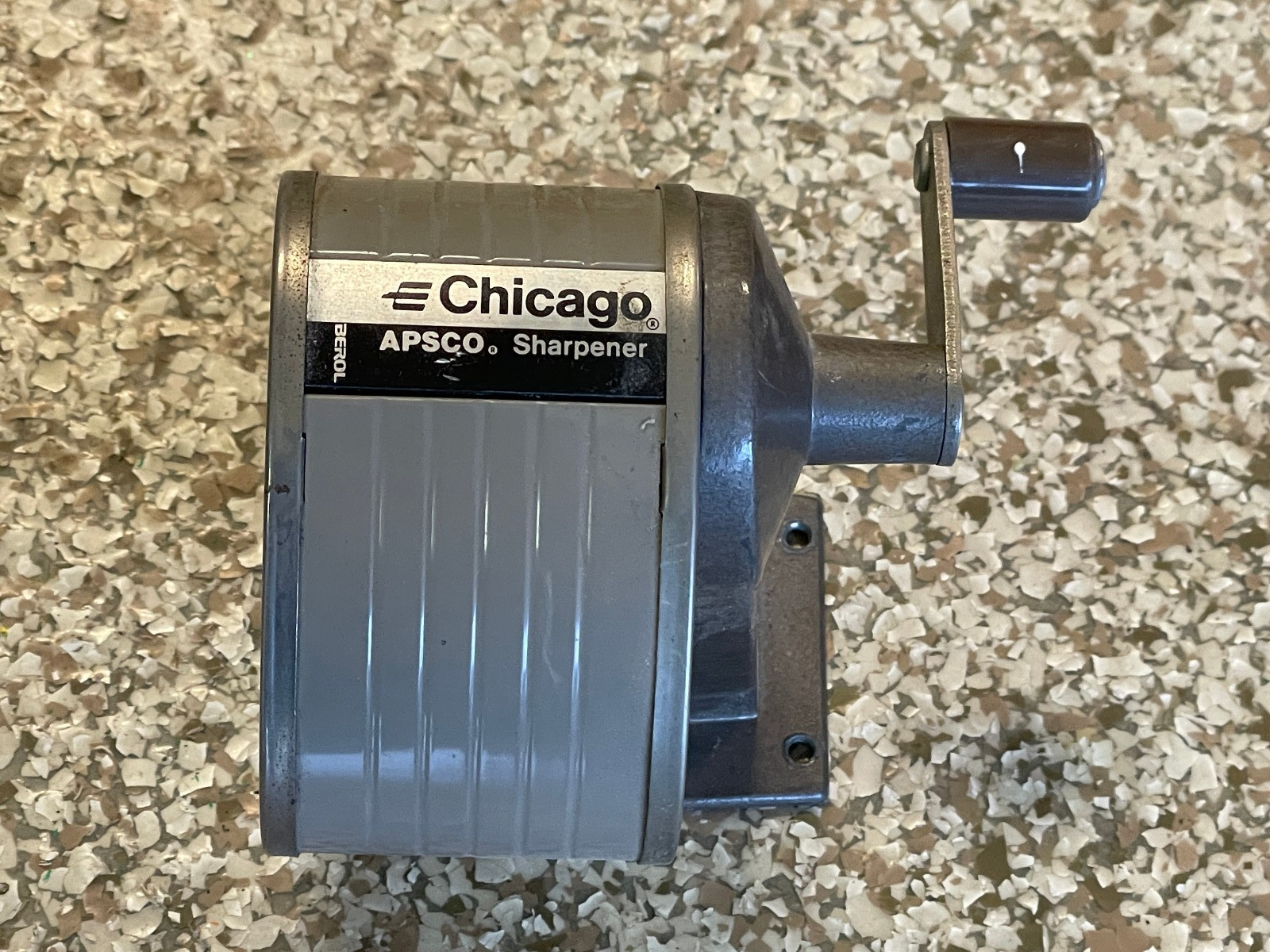 Genuine BEROL Chicago APSCO Desktop Sharpener