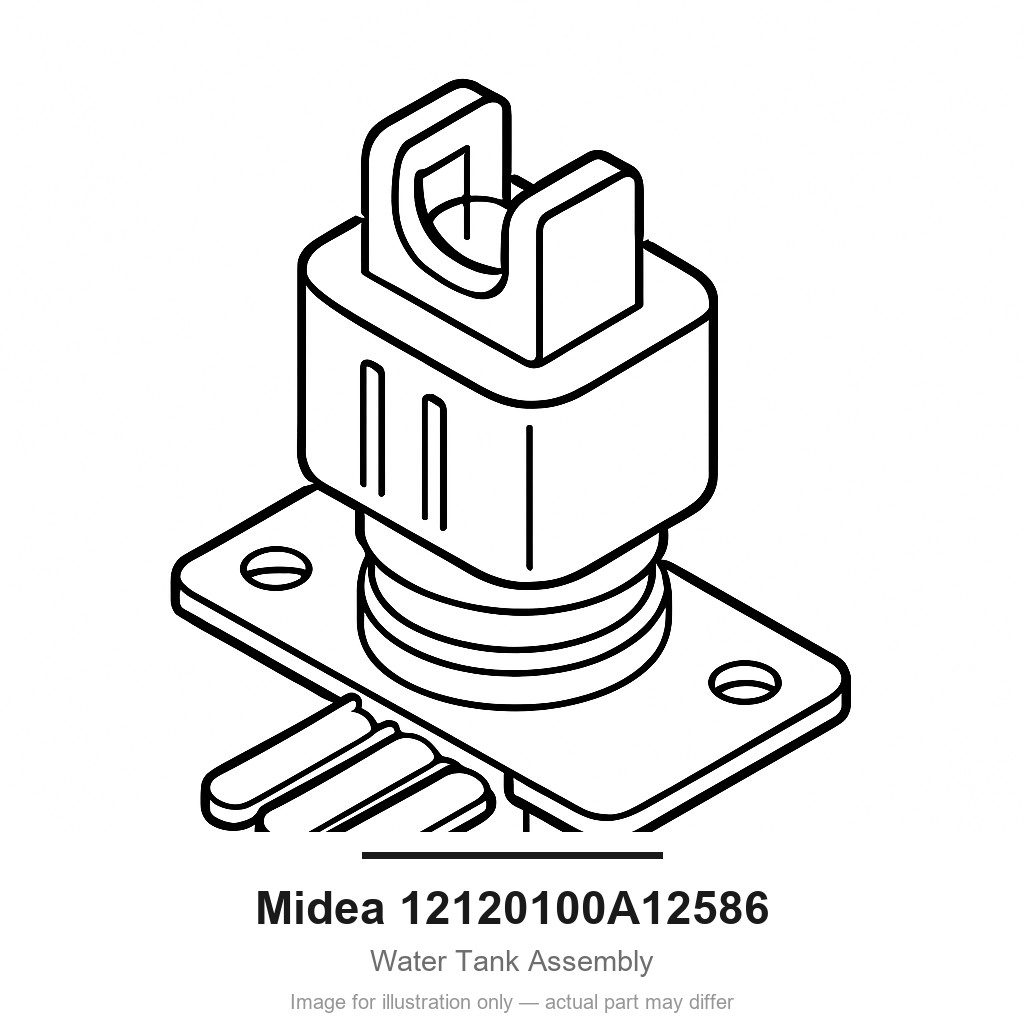 Midea 12120100A12586 Water Tank Assembly