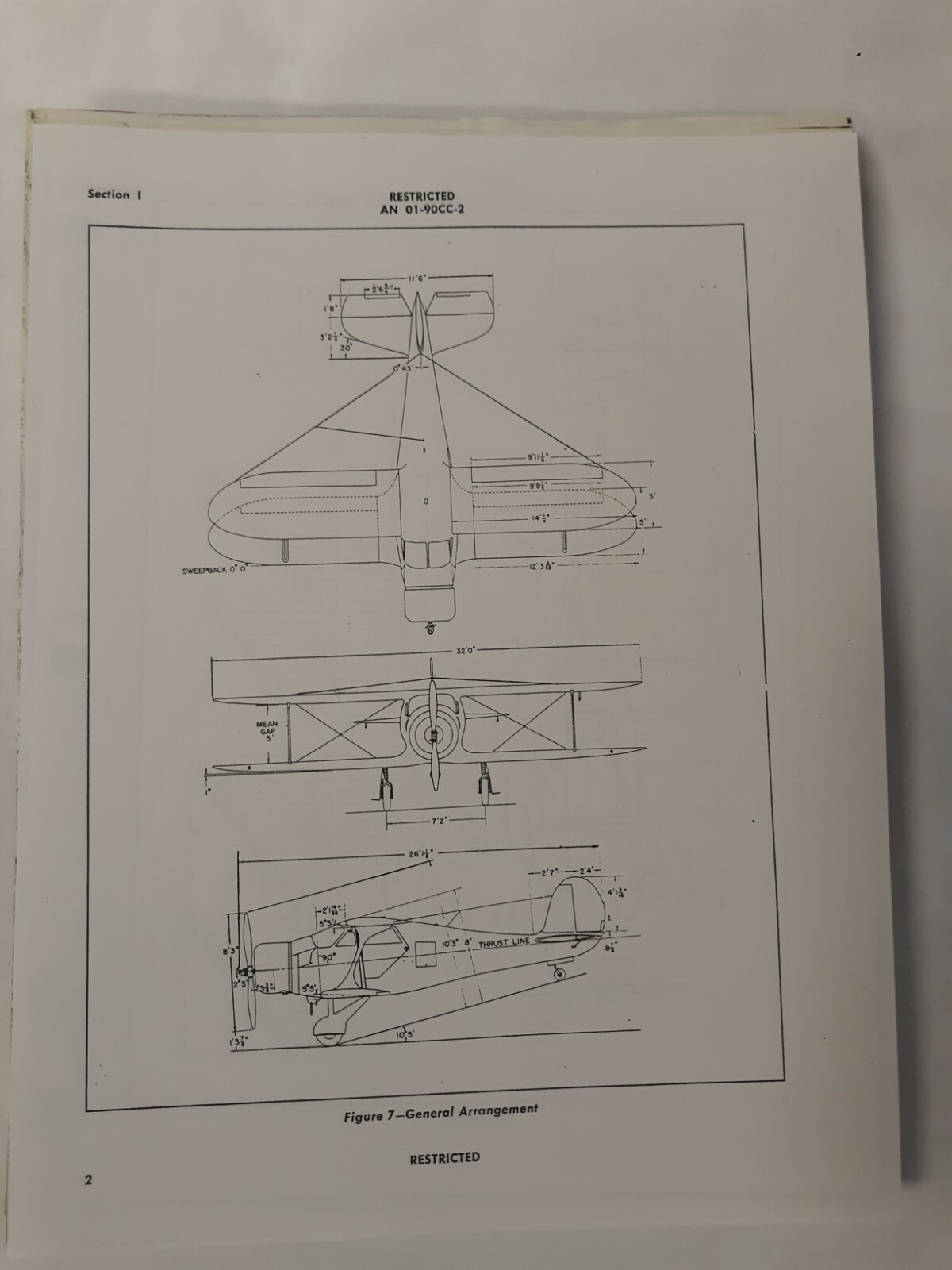 Beech Army Model UC-43 & Navy Model GB-2 Erection & Maintenance Instruction Copy