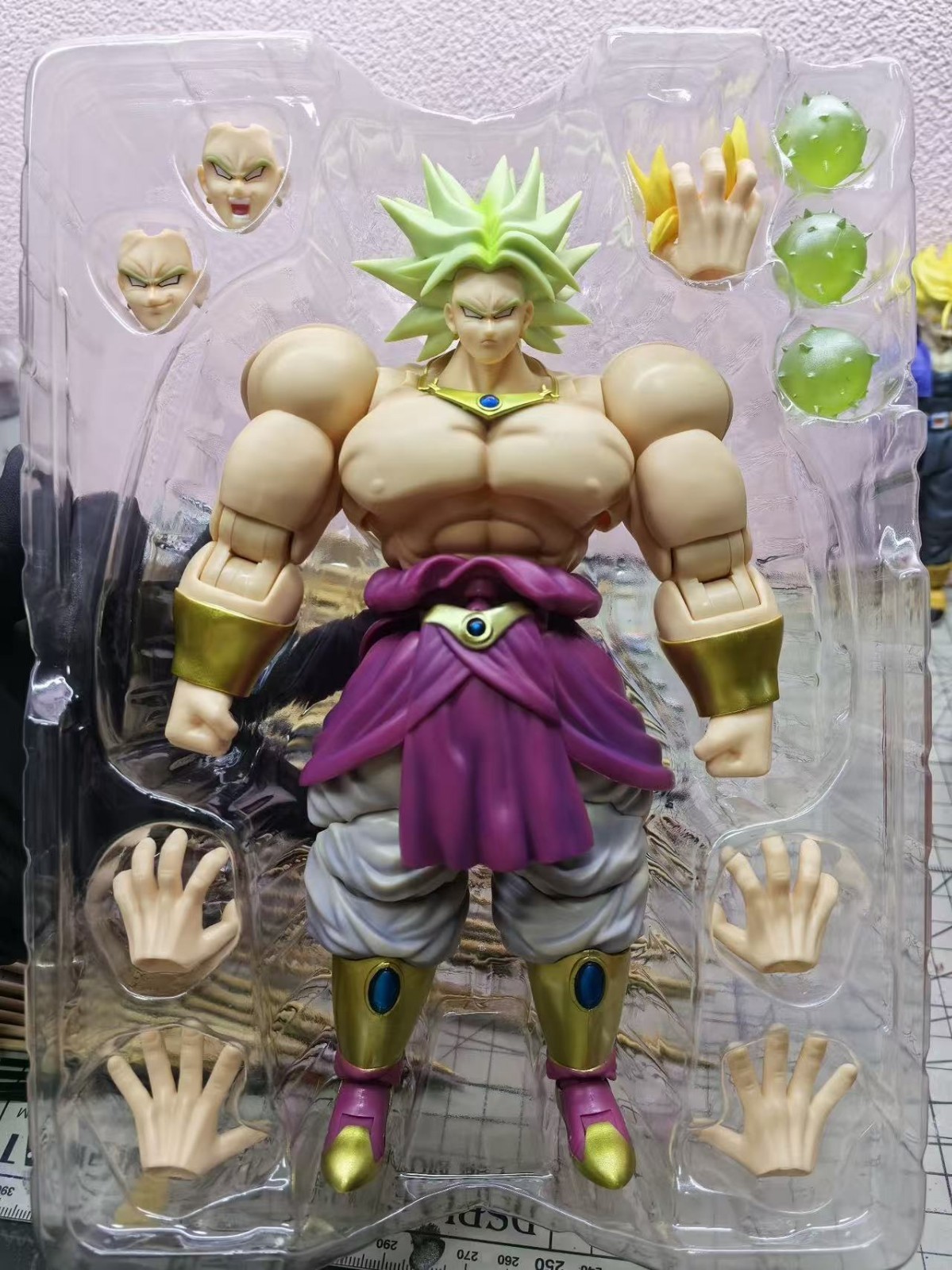 Demoniacal Fit 1/12 shf Broli Broly super saiyan Legendary Berserk action figure