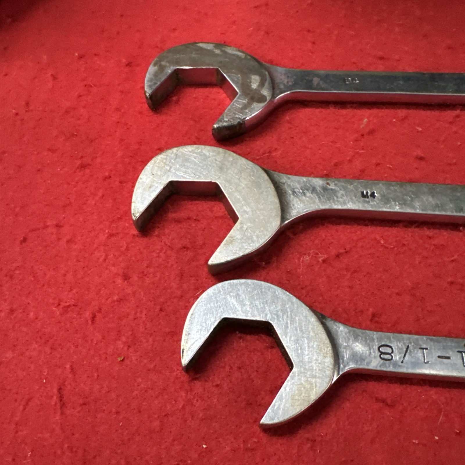 Mac Tools USA 3 Piece Open Ended Wrench Set DA 44, DA 42, DA 36