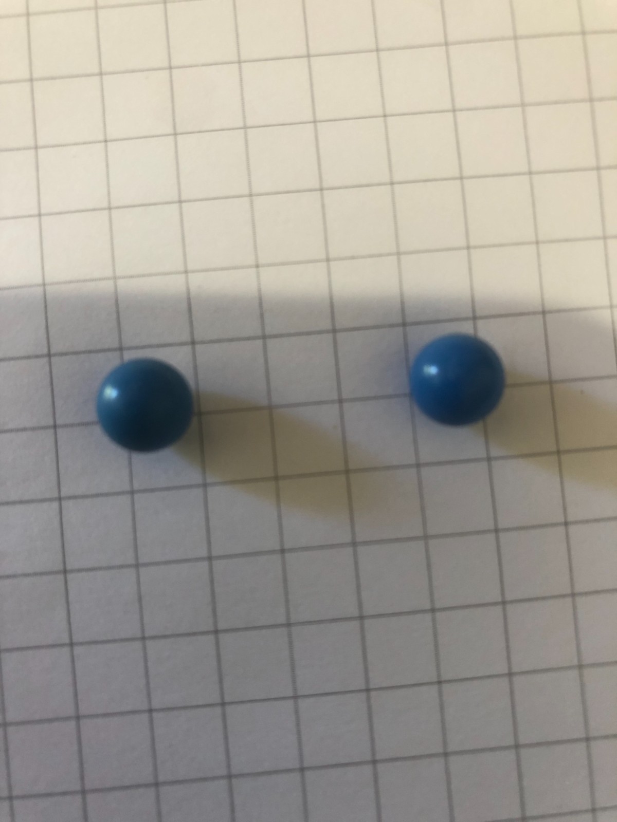 Set of 2 Check Balls Blue for Kinetico Water Softener