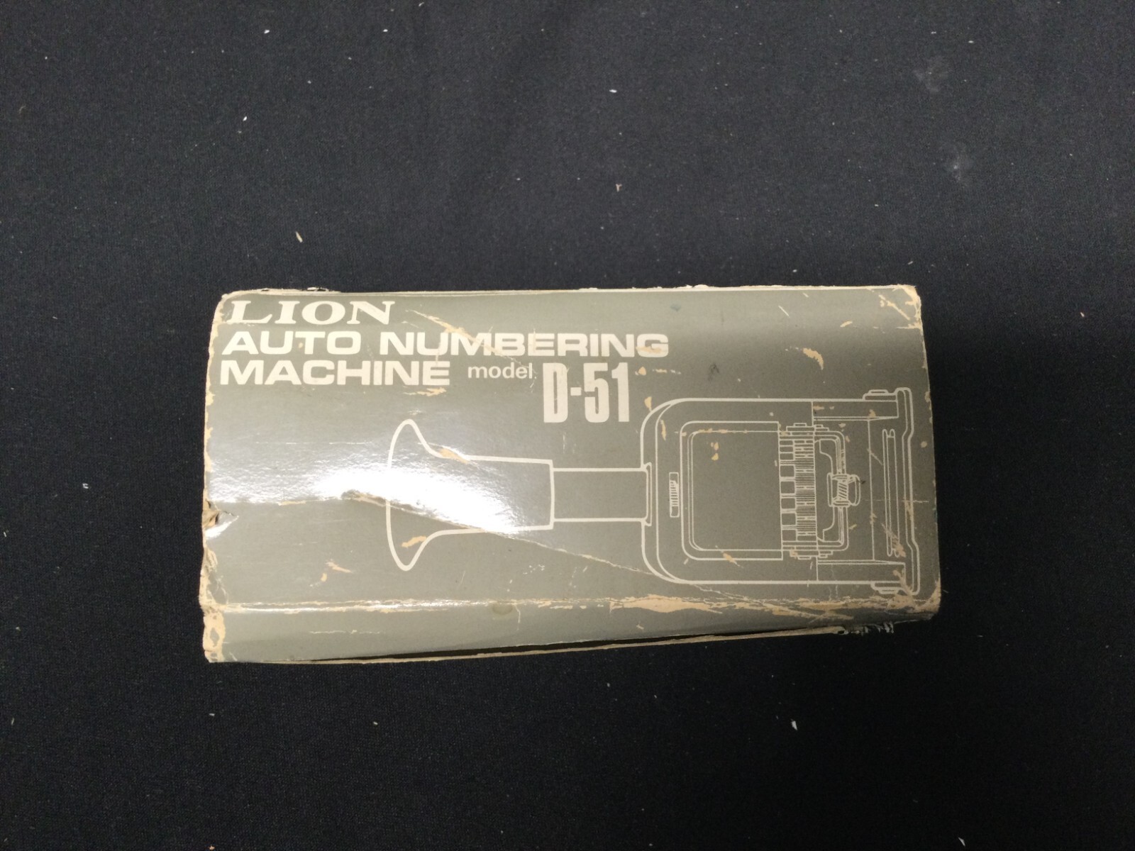 Lion D-51 5 Wheel Auto Numbering Machine EXCELLENT Condition