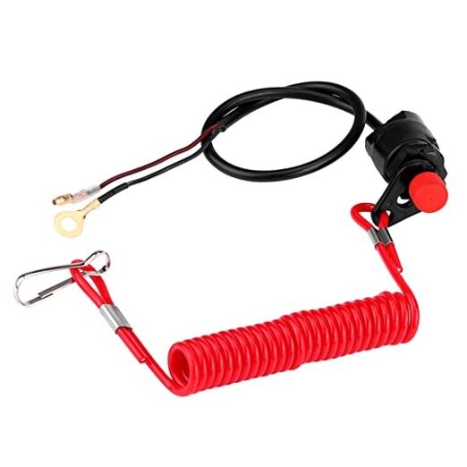 Engine Stop Switch, Boat Kill Switch Lanyard, Motorcycle Outboard Emergency