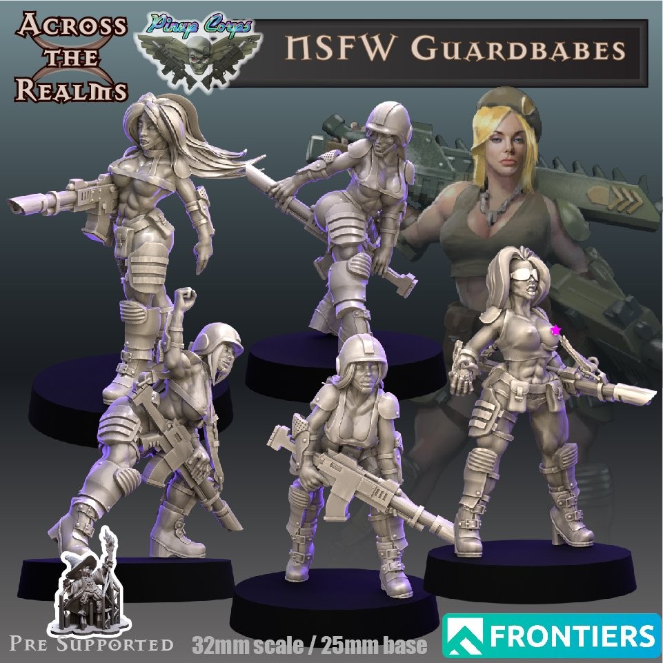 FEMALE CORPS GUARDBABES
