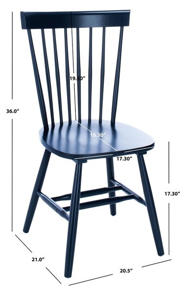 Safavieh PARKER SPINDEL SIDE CHAIR, Reduced Price 2172761586 AMH8500H-SET2