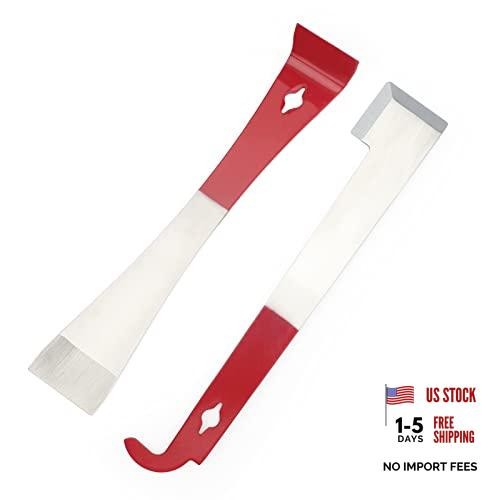 Stainless Steel Beekeeping Hive Tool - 2PCS - J Hook Bee Frame