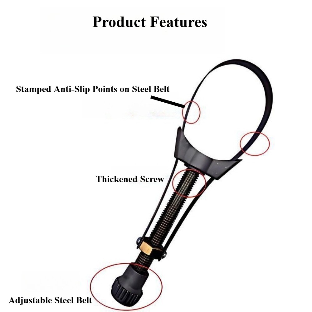 Adjustable High‑Strength Reliable Robust Oil Change Removal & Installation Tools