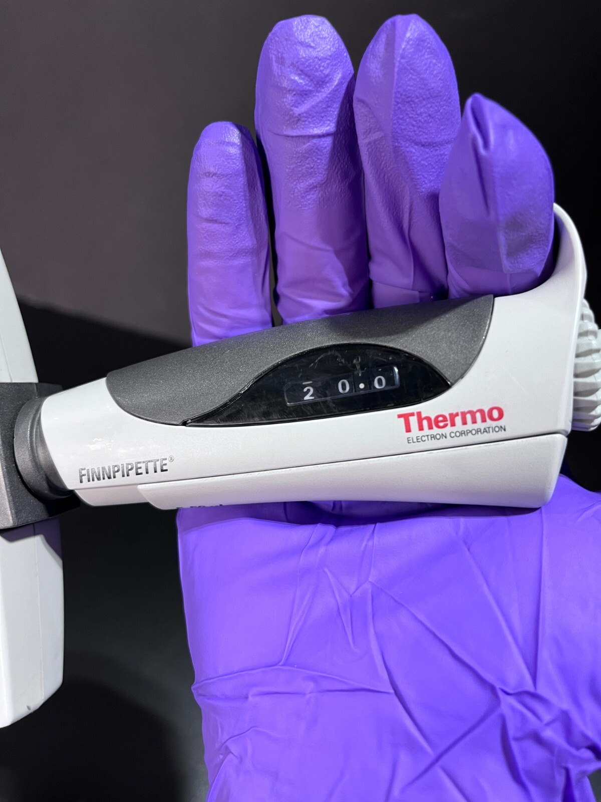 Finnpipette 12 Channel Pipette 50 ul Adjustable Volume
