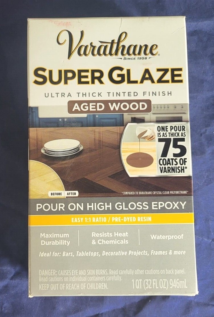 Varathane Super Glaze Pour-On High Gloss Epoxy Quart