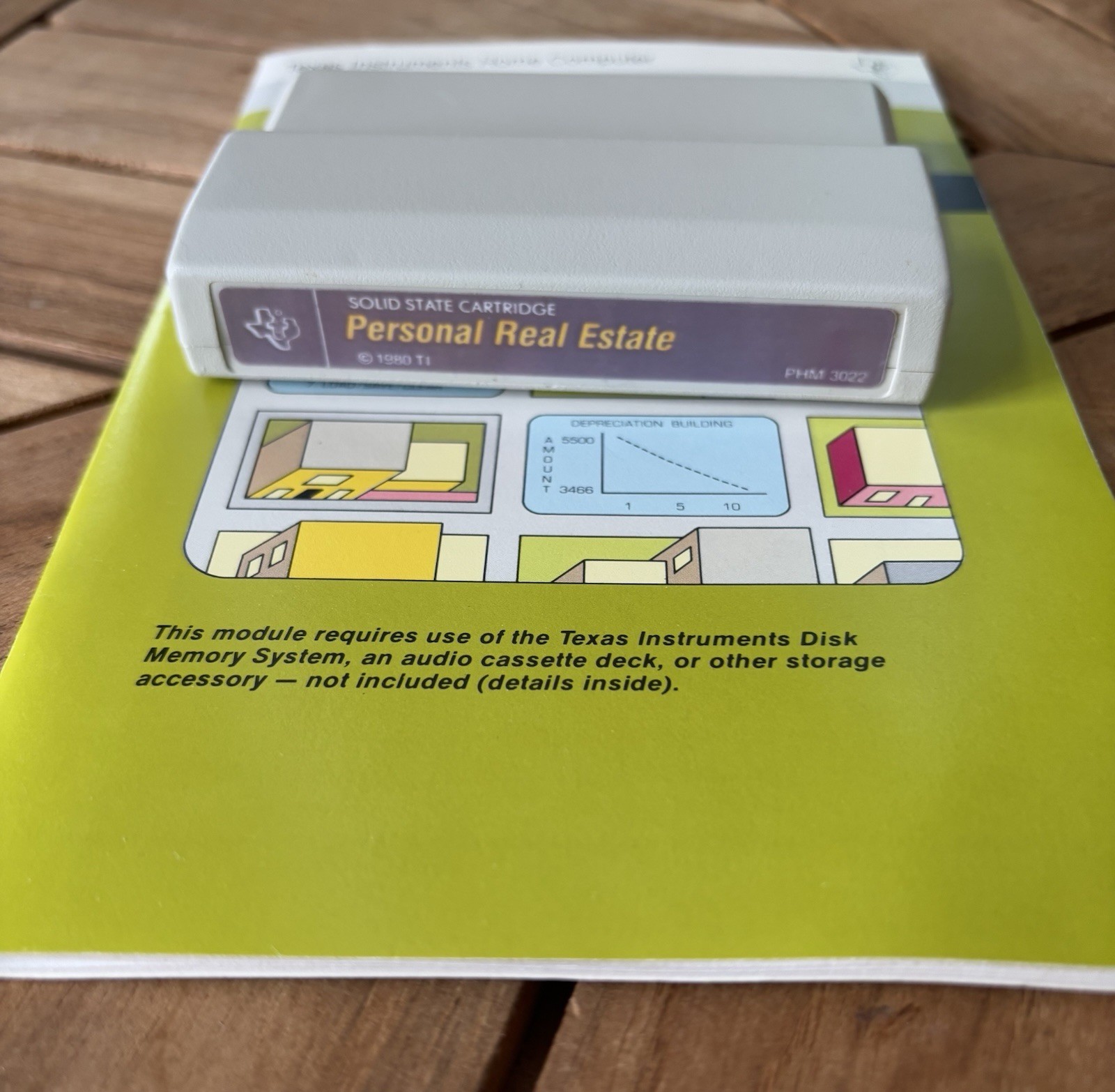 Texas Instruments TI-99/4A Personal Real Estate & Command Module Book