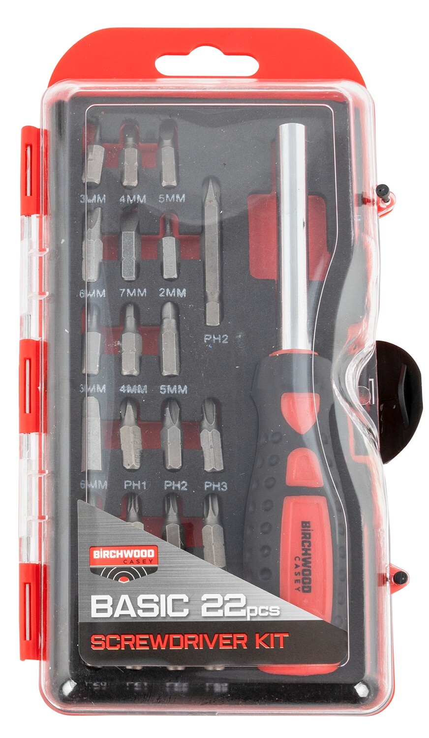Birchwood Casey BSDS Basic Screwdriver Kit 22 Pieces Includes Slotted/Philips/To