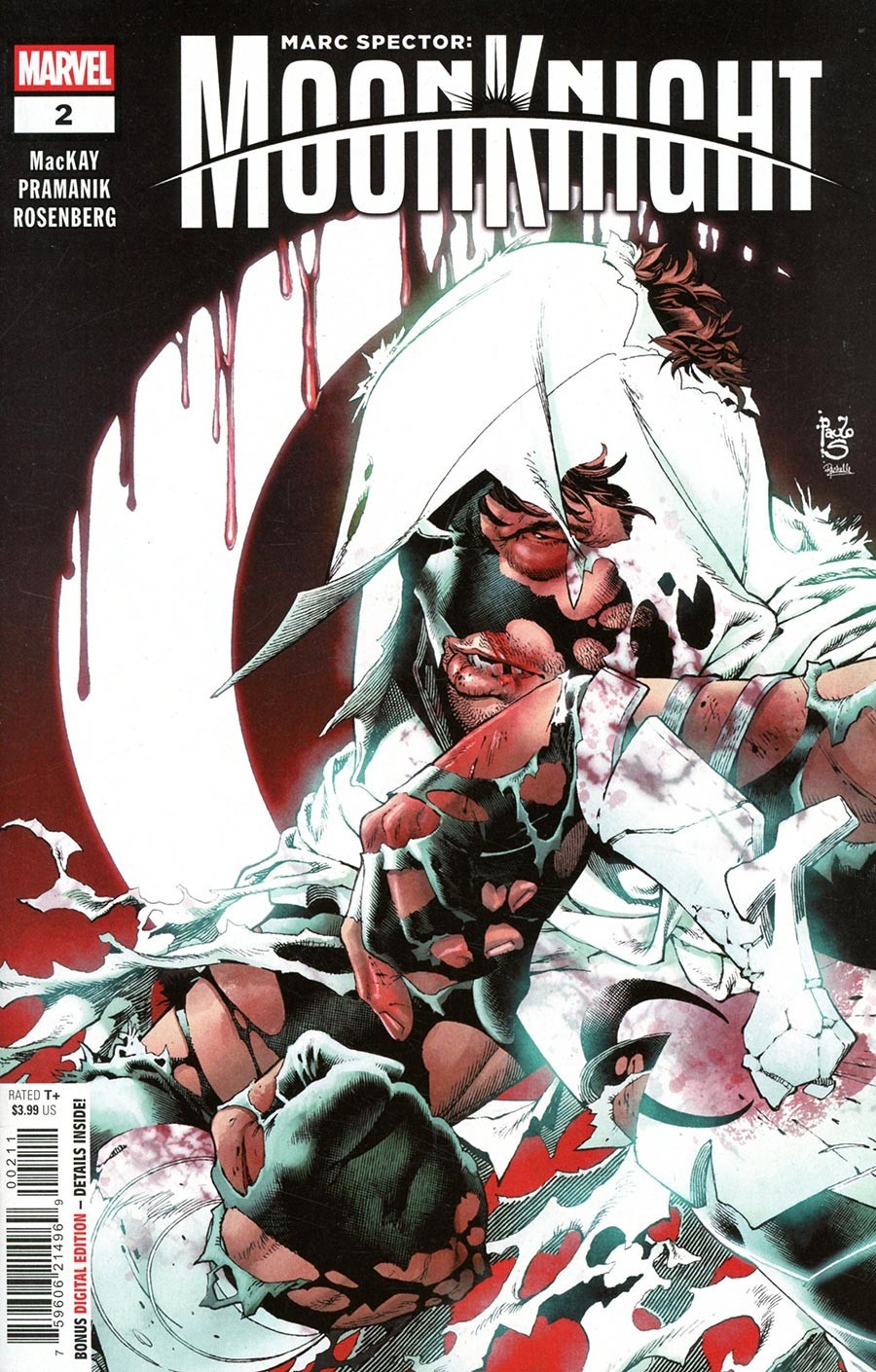 Marc Spector Moon Knight #2 2026 Paulo Siqueira Cover A Marvel Comics EB48