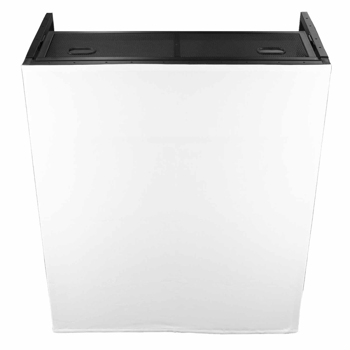 Odyssey DJBOOTHC1 "CONTROL" DJ Booth Facade Frontboard Black Frame White Scri...