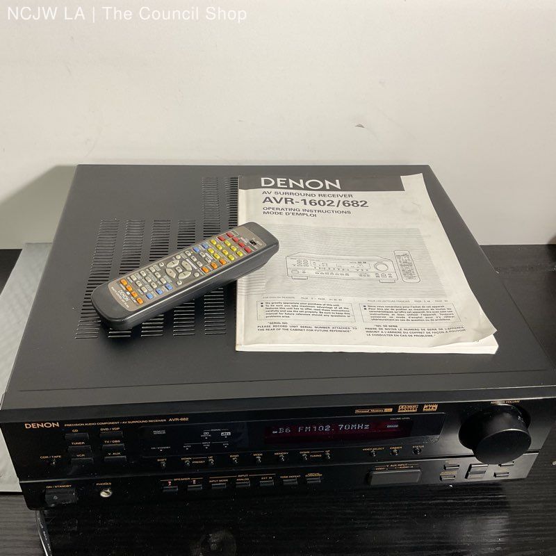 DENON AVE-682 Integrated A / V Surround Receiver