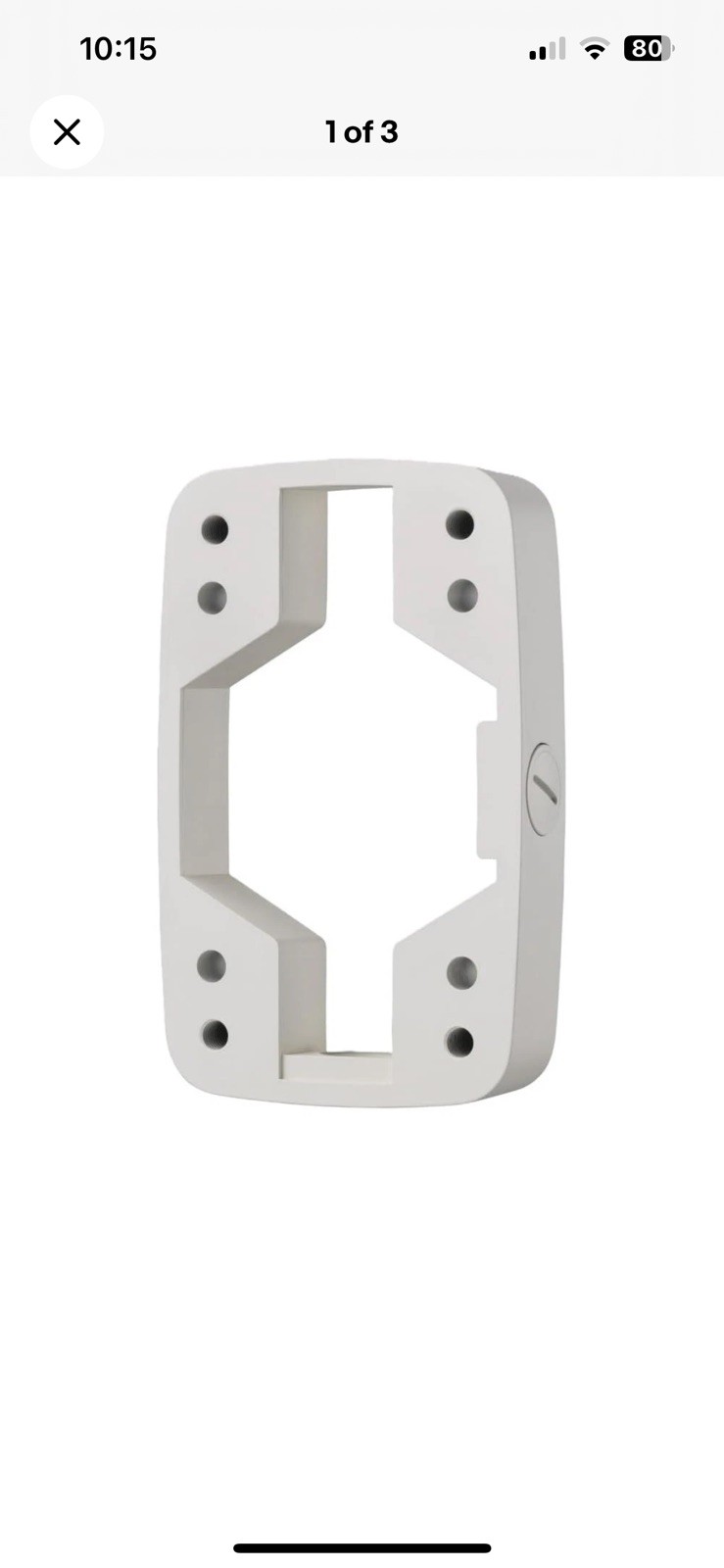 Qty 12 Hanwha Techwin SBP-300BW Wall Mount Base