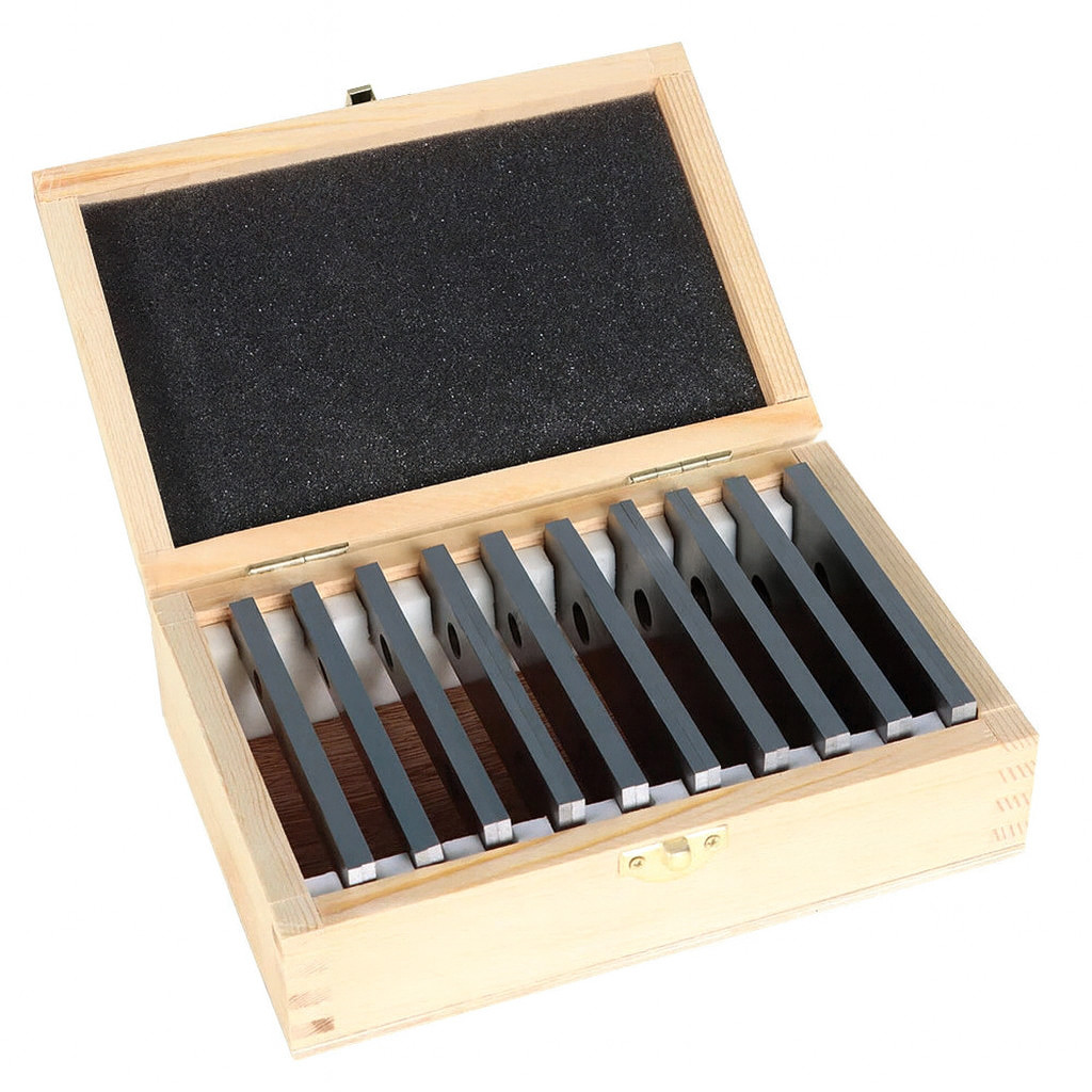 iCarbide 1/8" Steel Parallel Set 10 Matched Pairs Parallels .0002" Hardened New